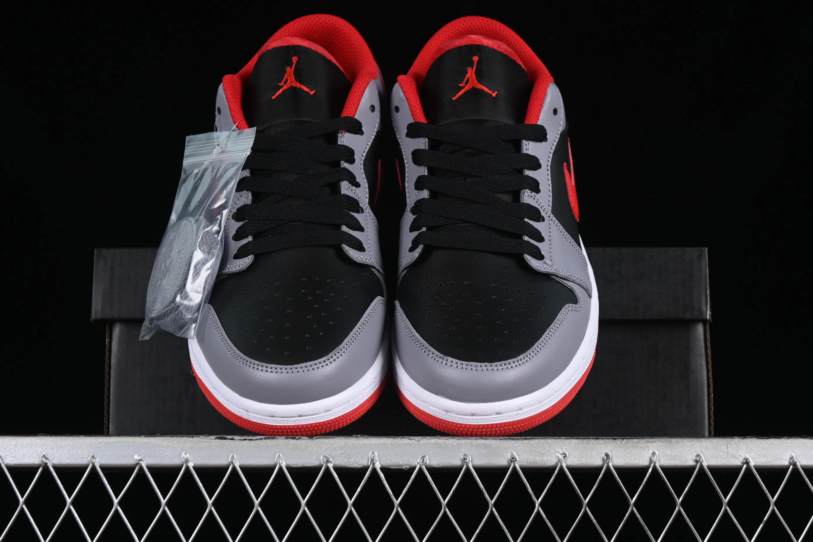 All categories Air Jordan Jordan series basketball shoes Air Jordan 1 Low Air Jordan 1 Low AJ1 Joe 1 cement gray low state cultural casual sneakers 553558-060